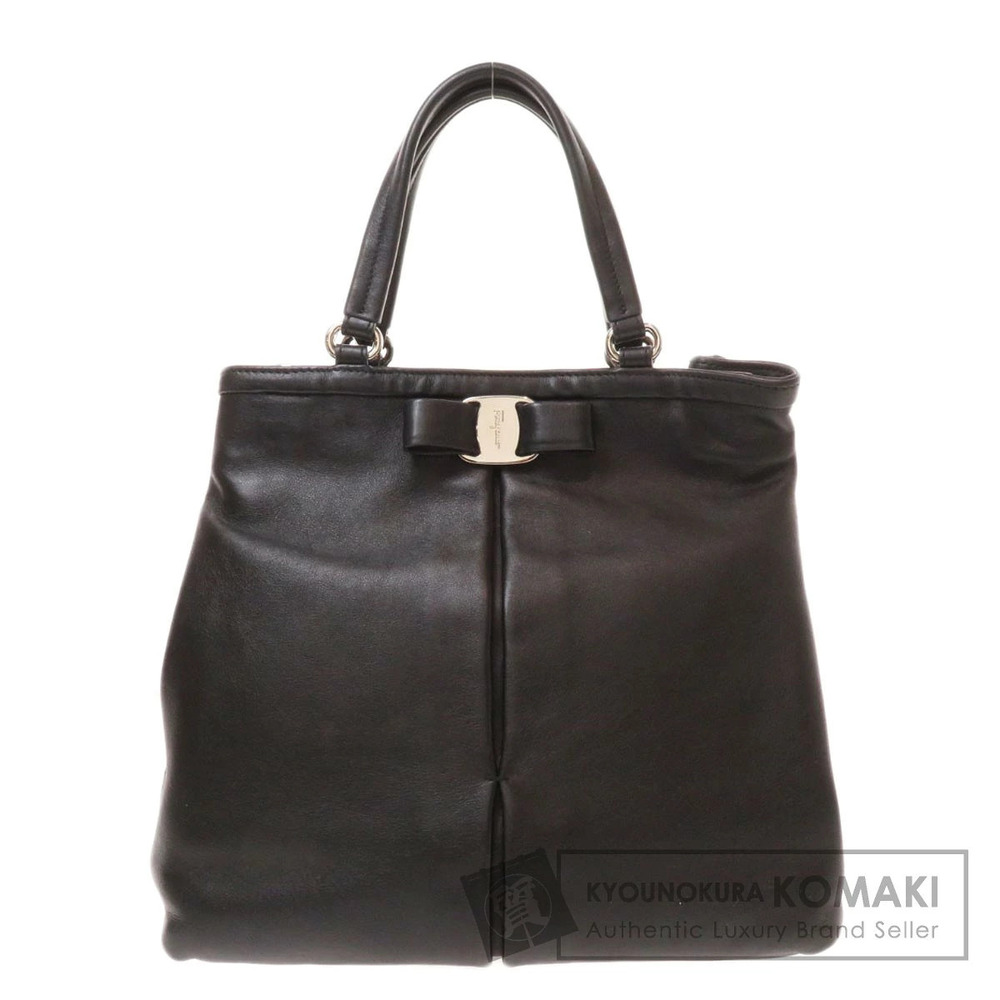 Salvatore Ferragamo handbag leather